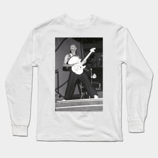 Tony Levin BW Photograph Long Sleeve T-Shirt